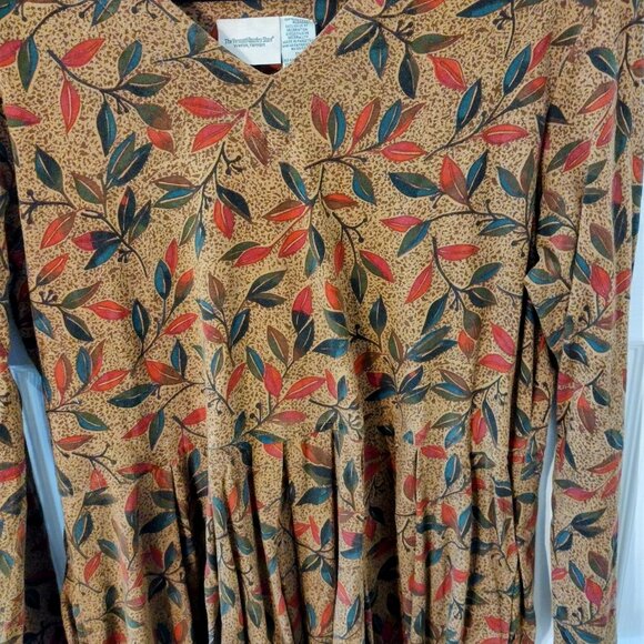 Cotton botanical print dress! - Picture 4 of 6